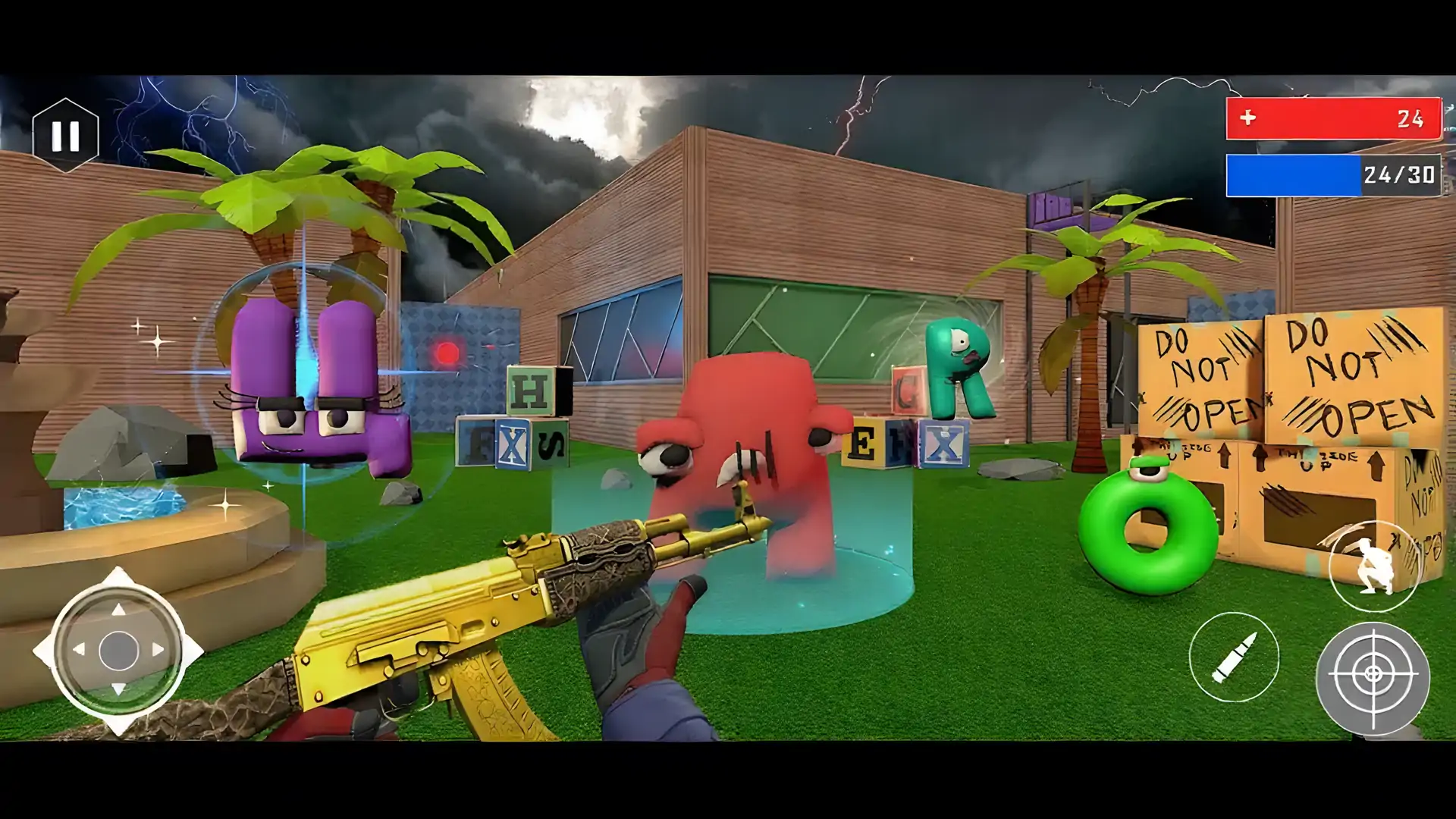 字母FPS射击游戏3D