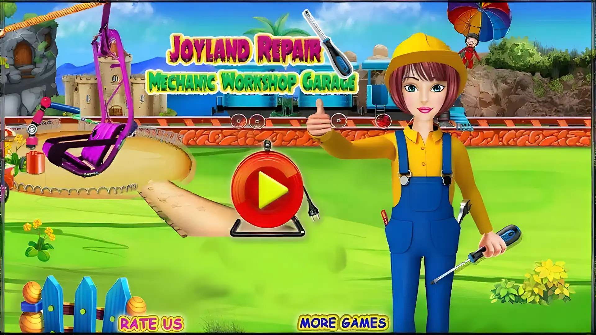 joyland维修机修车间车库