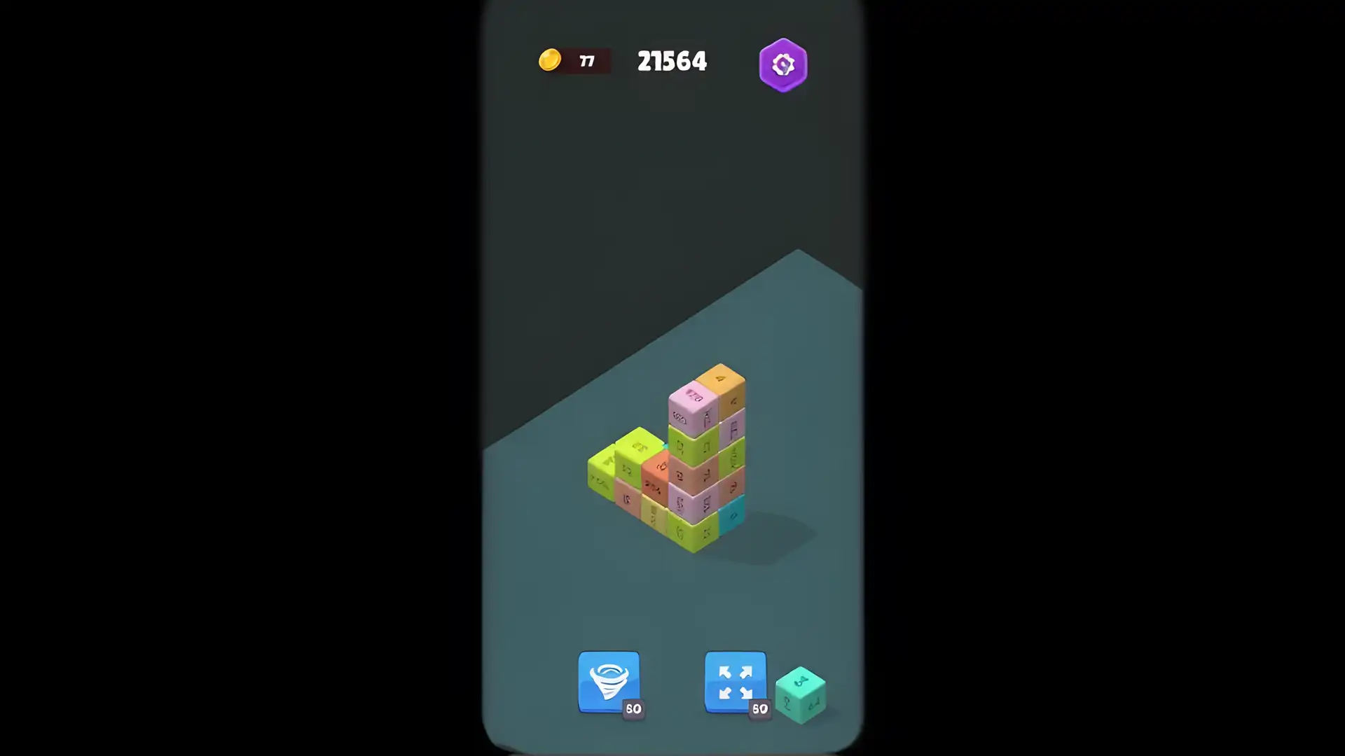 滚动立方体2048