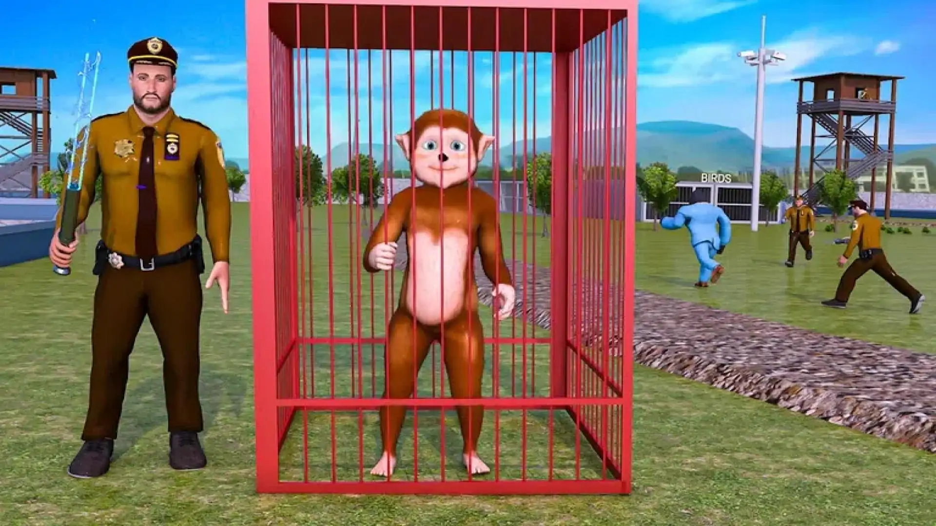 动物园逃生野生动物救援
