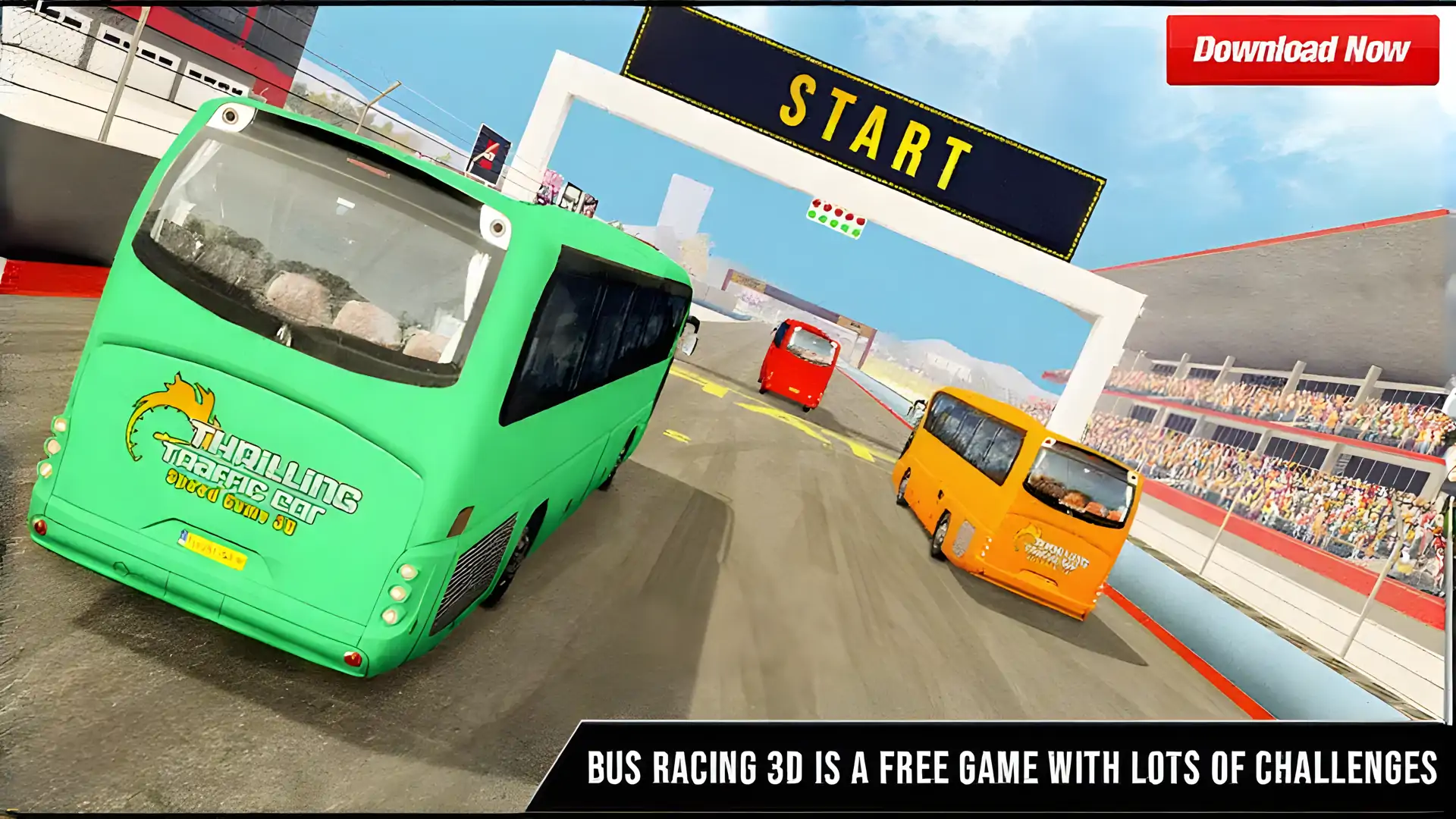 惊险的交通SpeedoBusRipRoaringRace