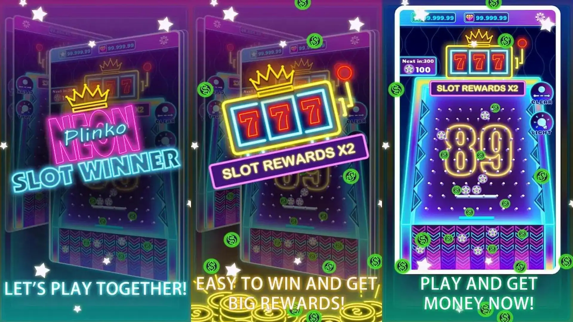 NeonPlinko：赢家