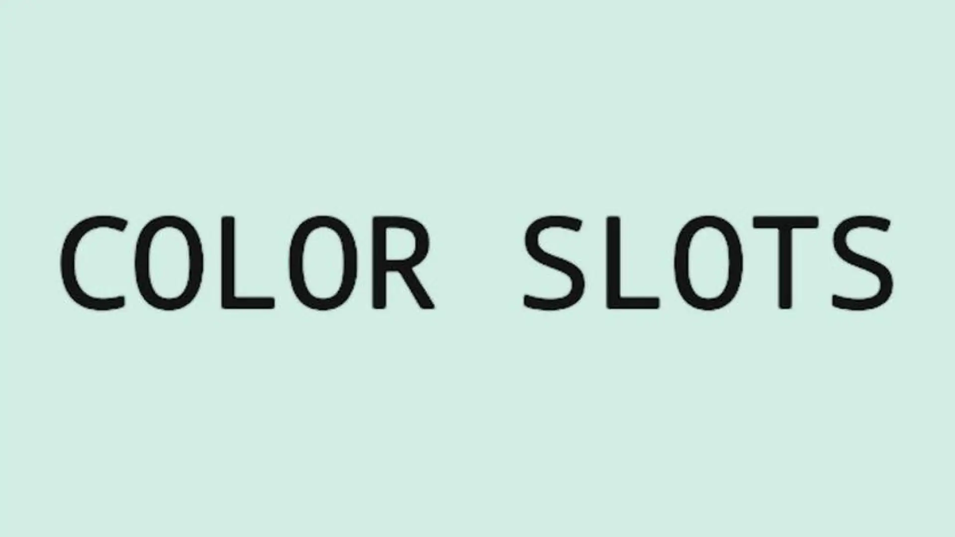 Color Slots