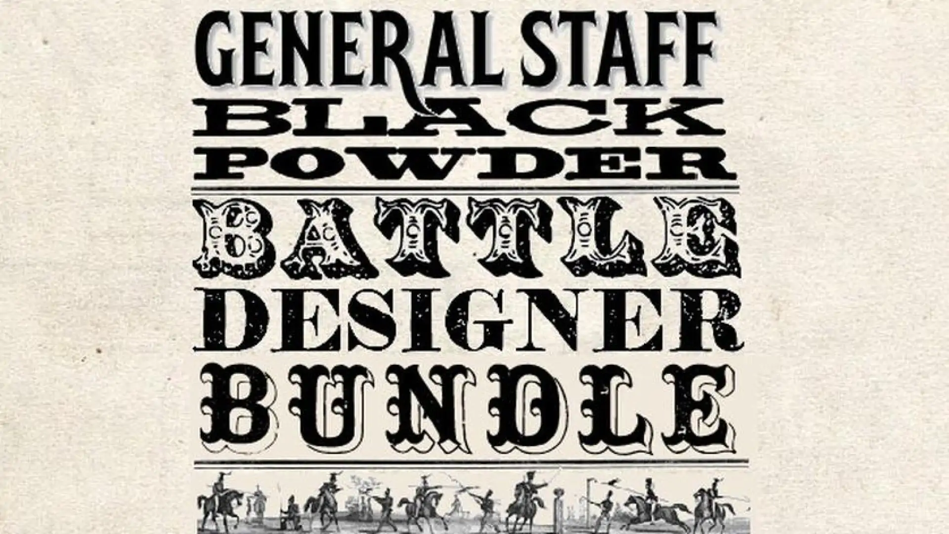 General Staff: Black Powder Battle Designer Bundle