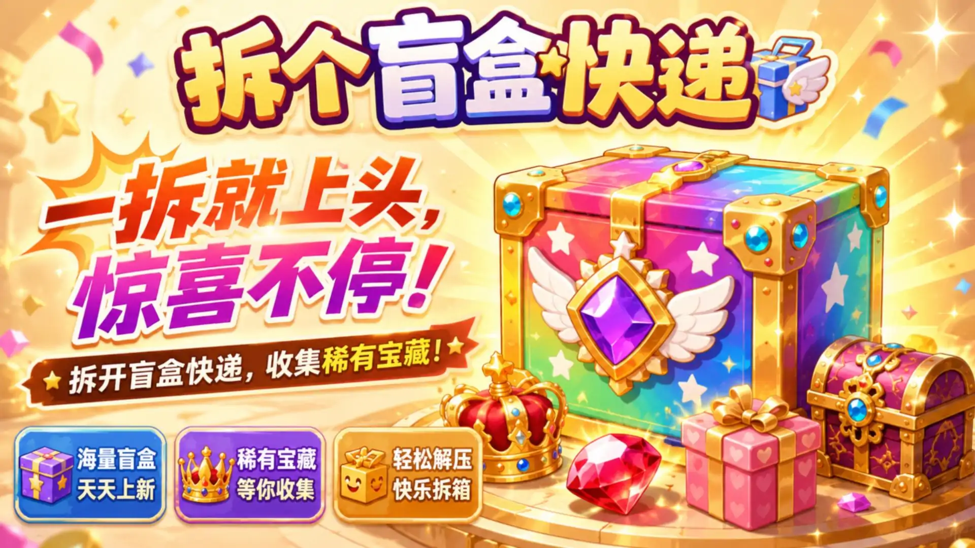 拆个盲盒快递