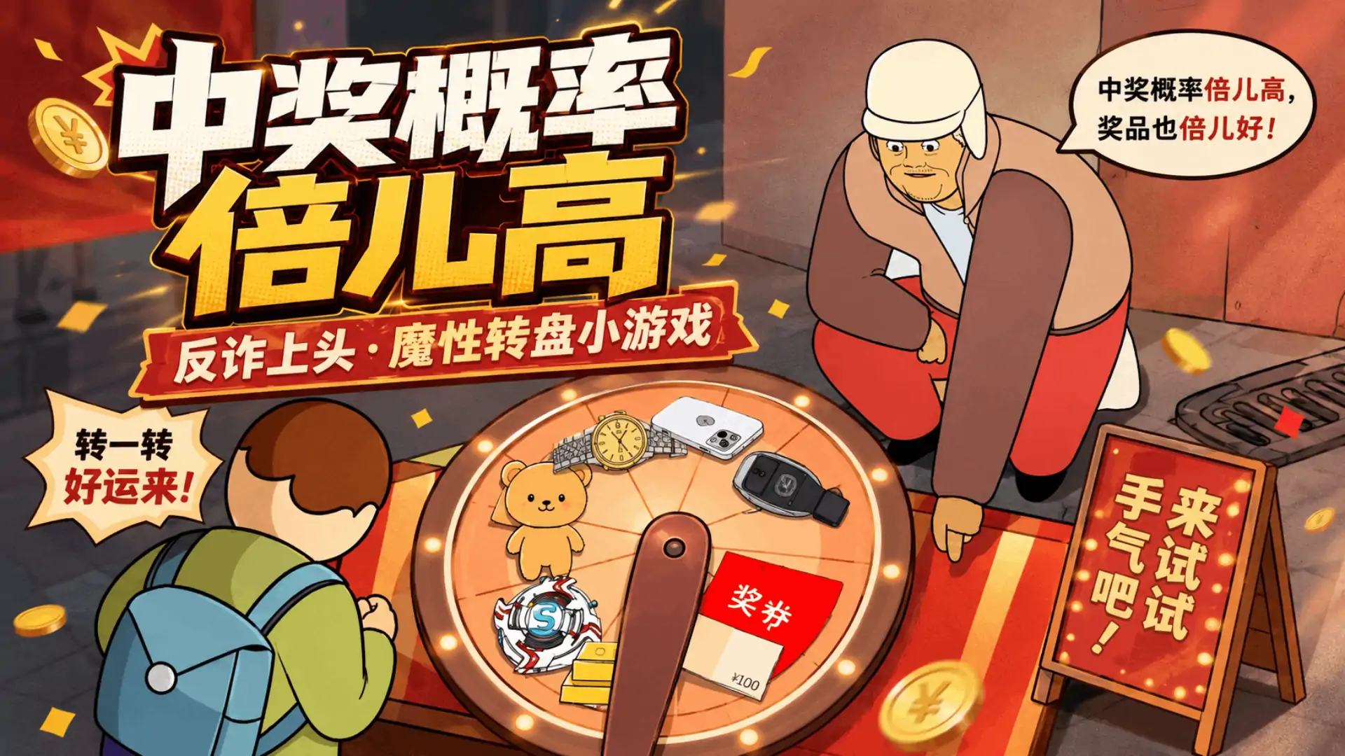 中奖概率倍儿高