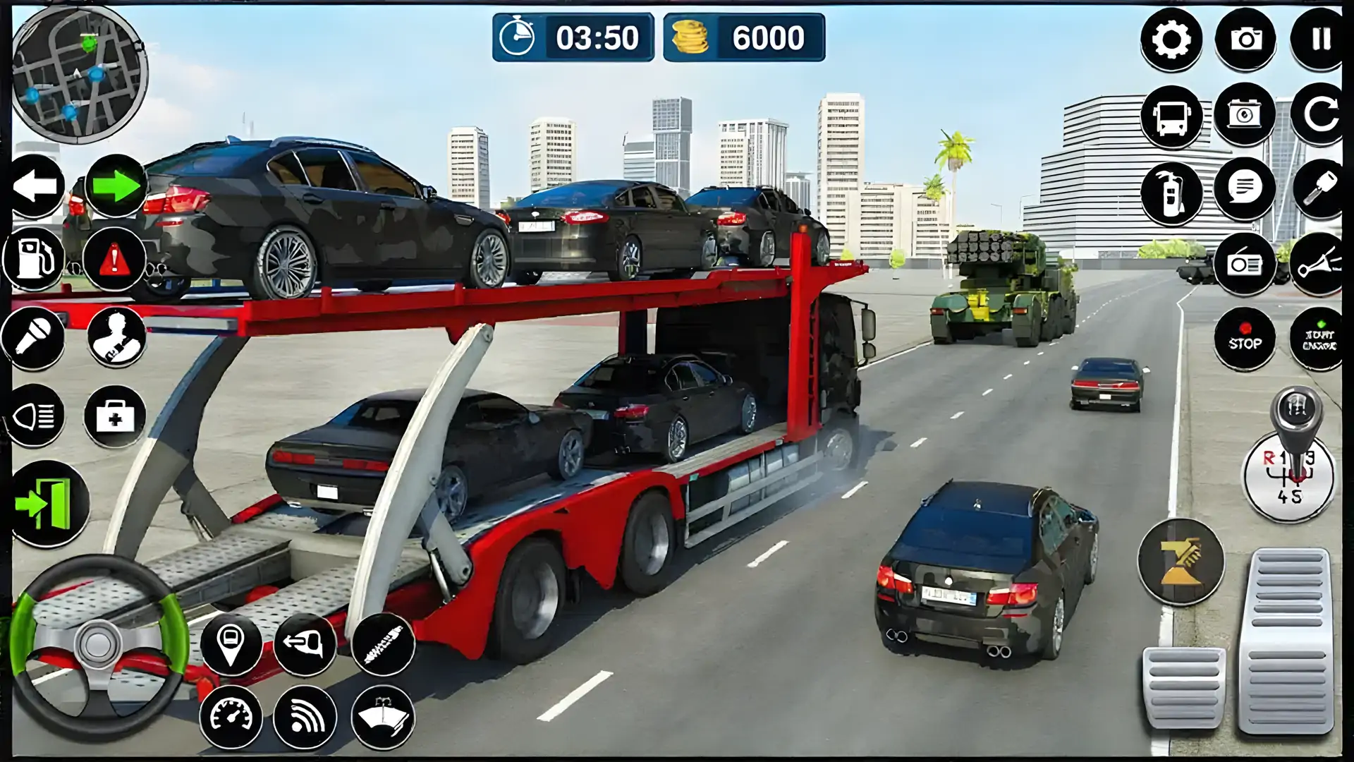 陆军运输卡车Sim3D