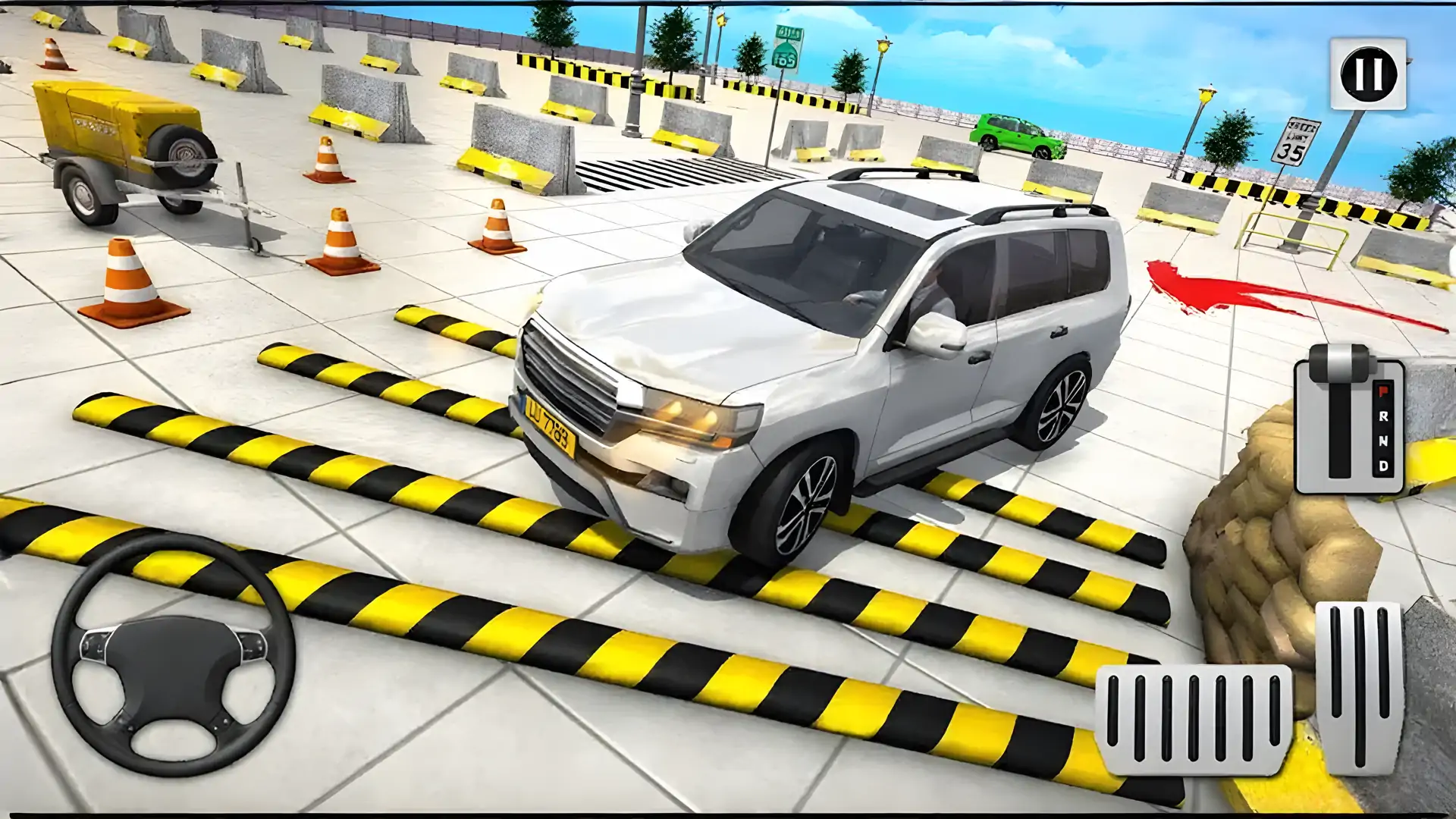 普拉多停车3D汽车游戏