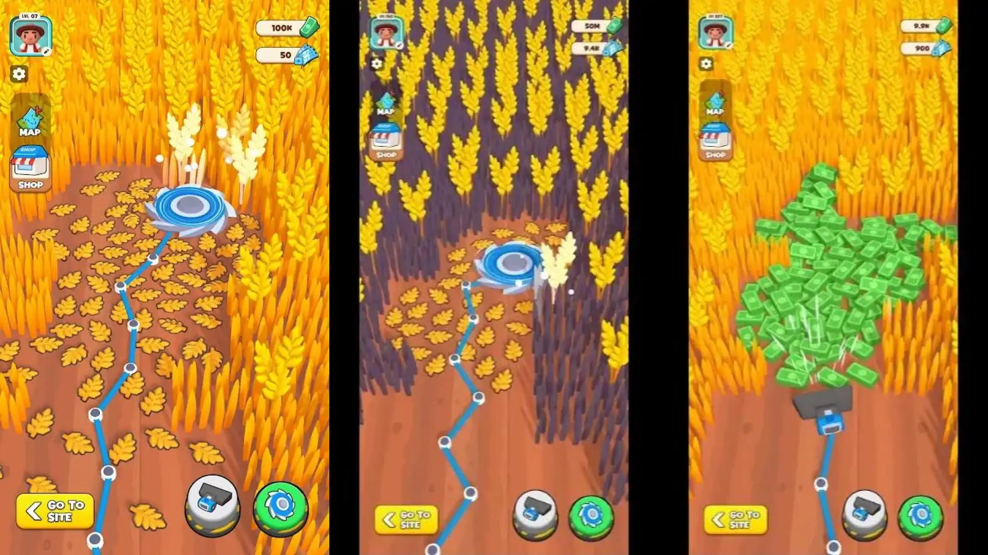 农场粉碎机 - 放置游戏