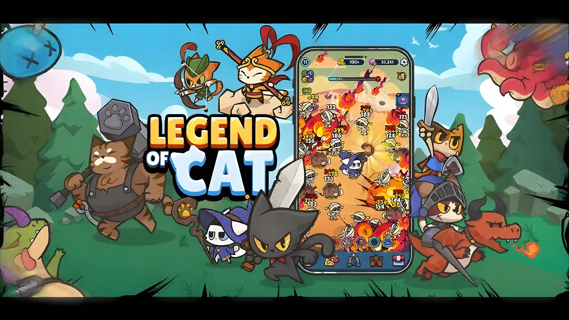 猫传奇：放置动作角色扮演游戏