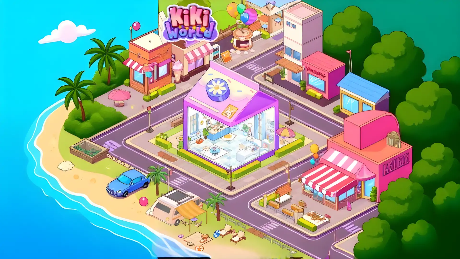 琪琪世界：卡哇伊娃娃装饰