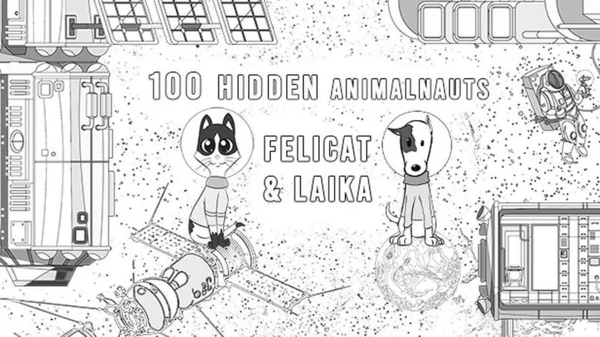 100 Hidden Animalnaults - Felicat & Laika