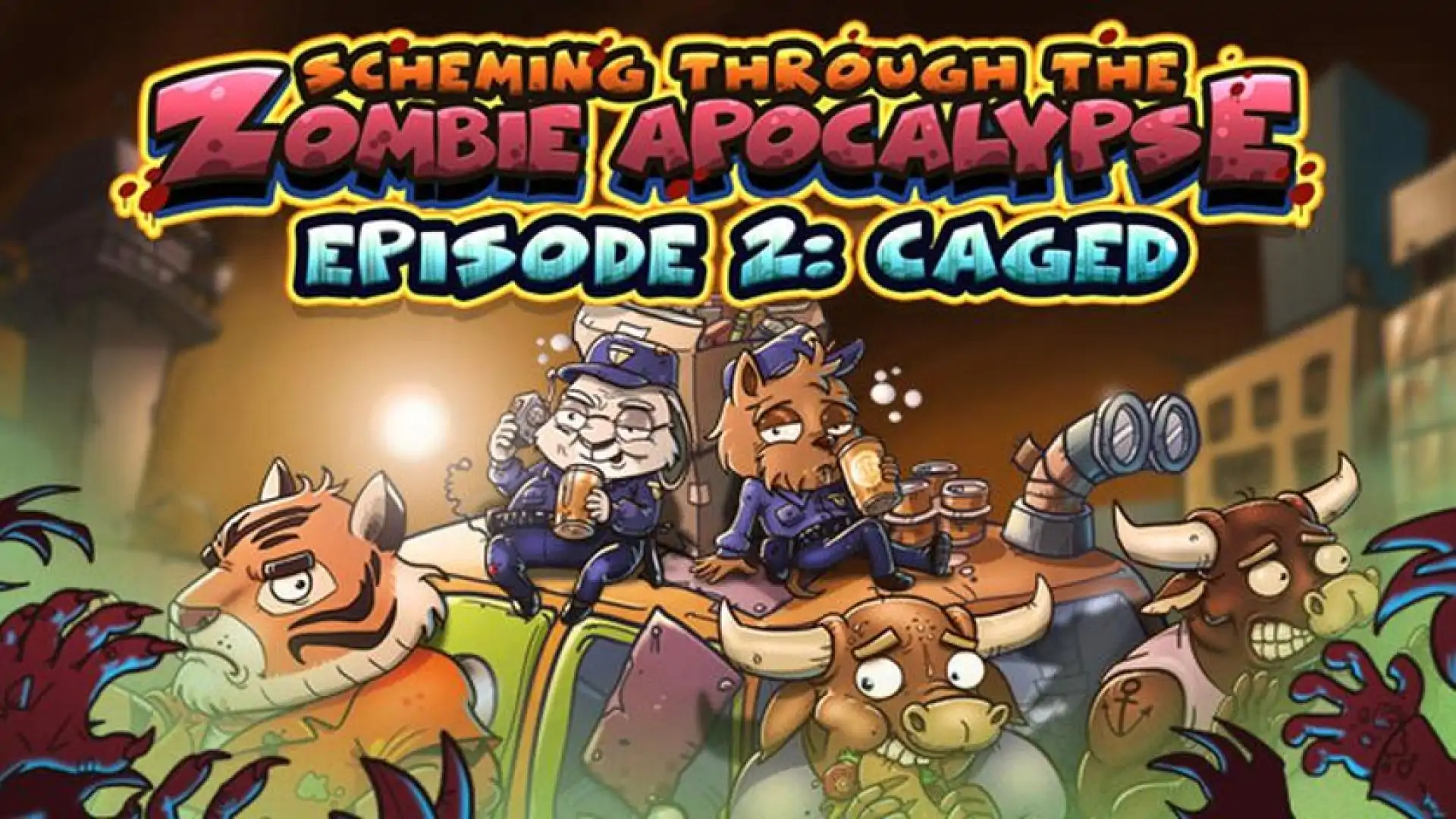 Scheming Through The Zombie Apocalypse Ep2: Caged