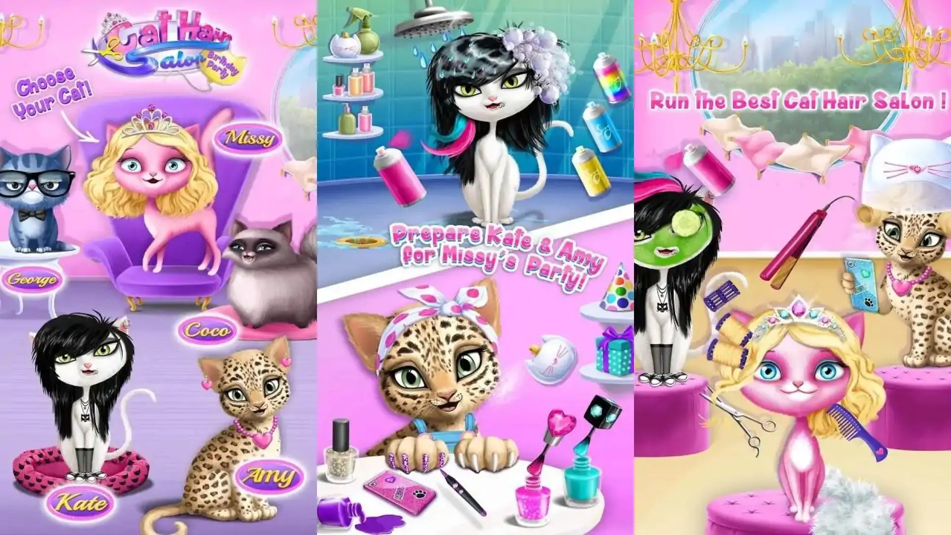 猫咪美发屋：生日派对