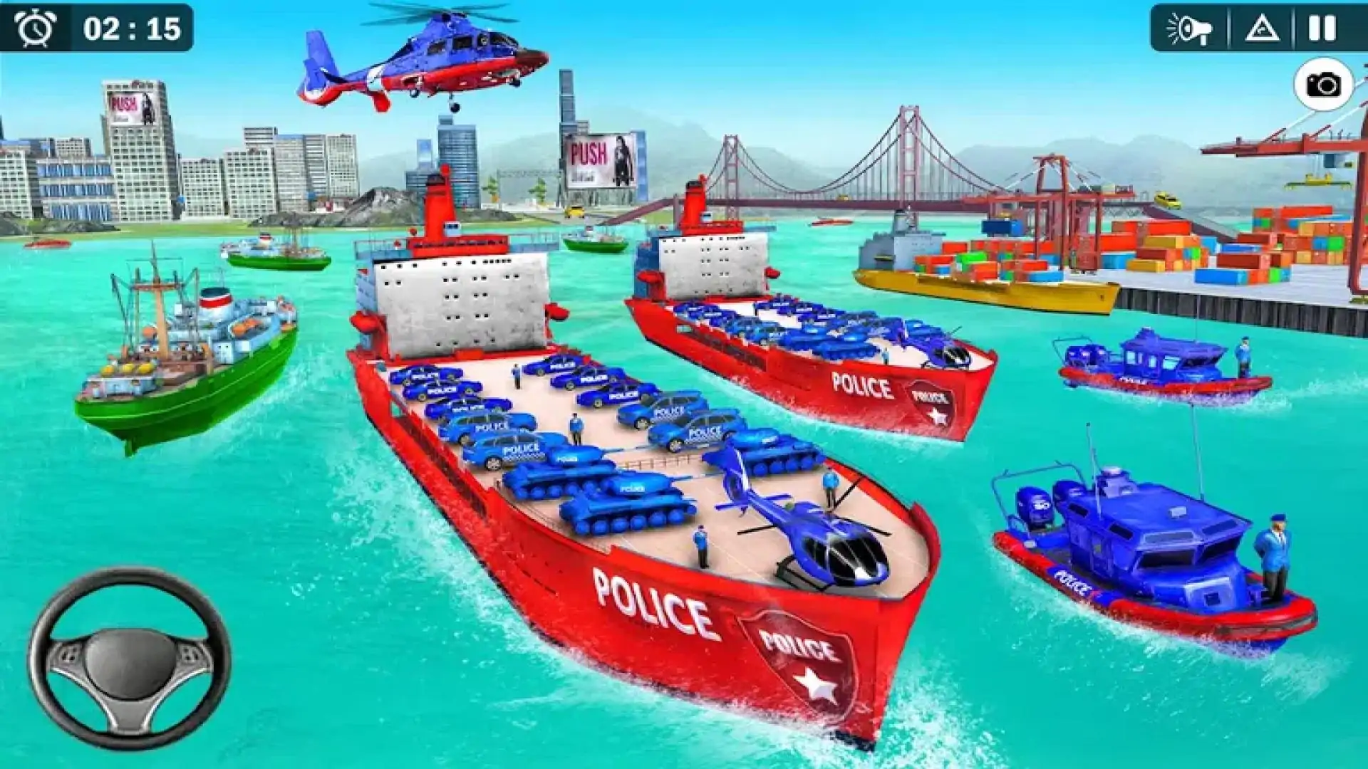 警察运输卡车
