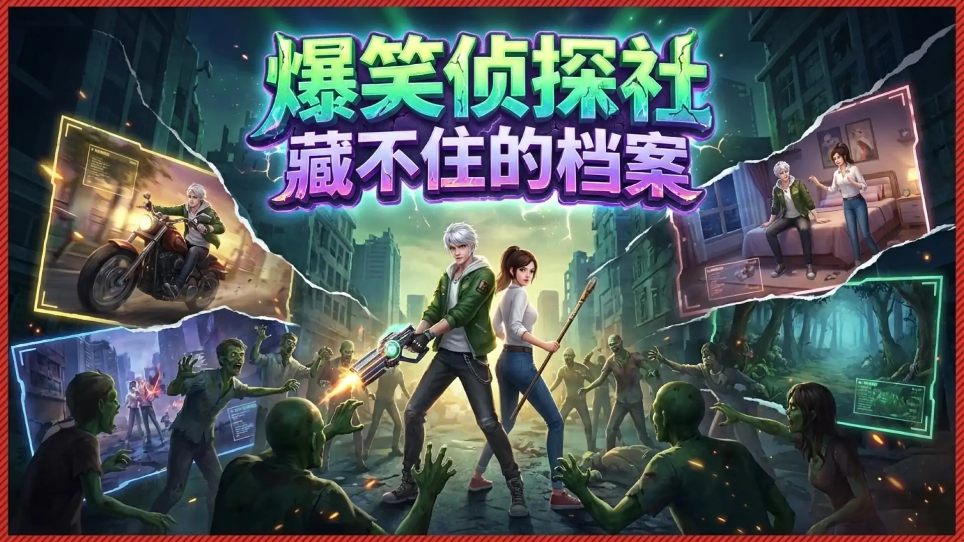 爆笑侦探社藏不住的档案