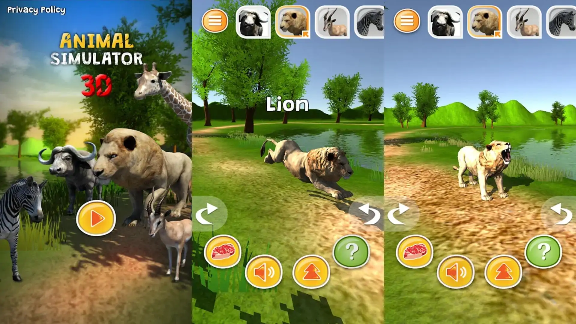 动物模拟器3D-狮子等