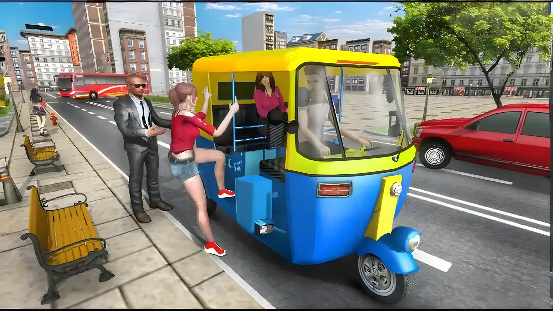 笃笃人力车