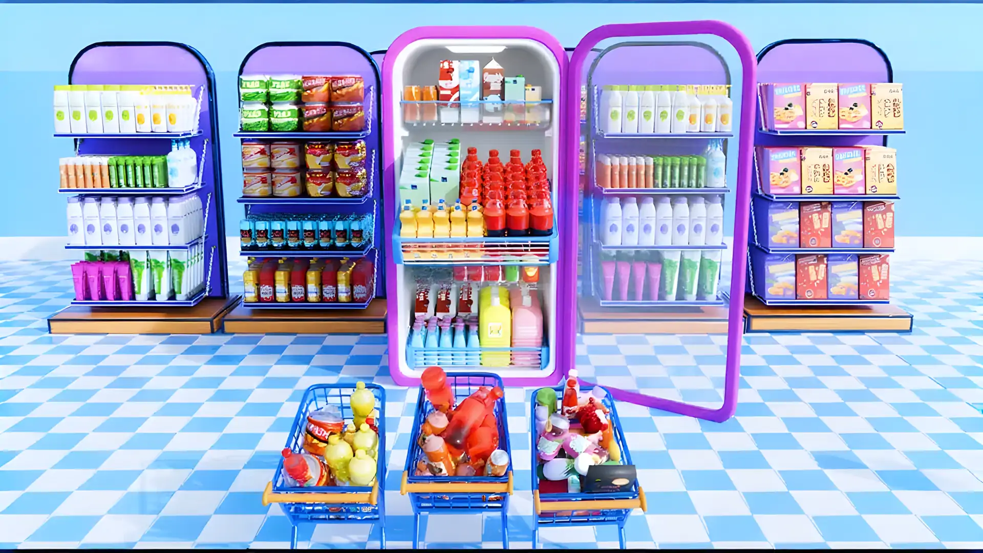填满商店：组织游戏