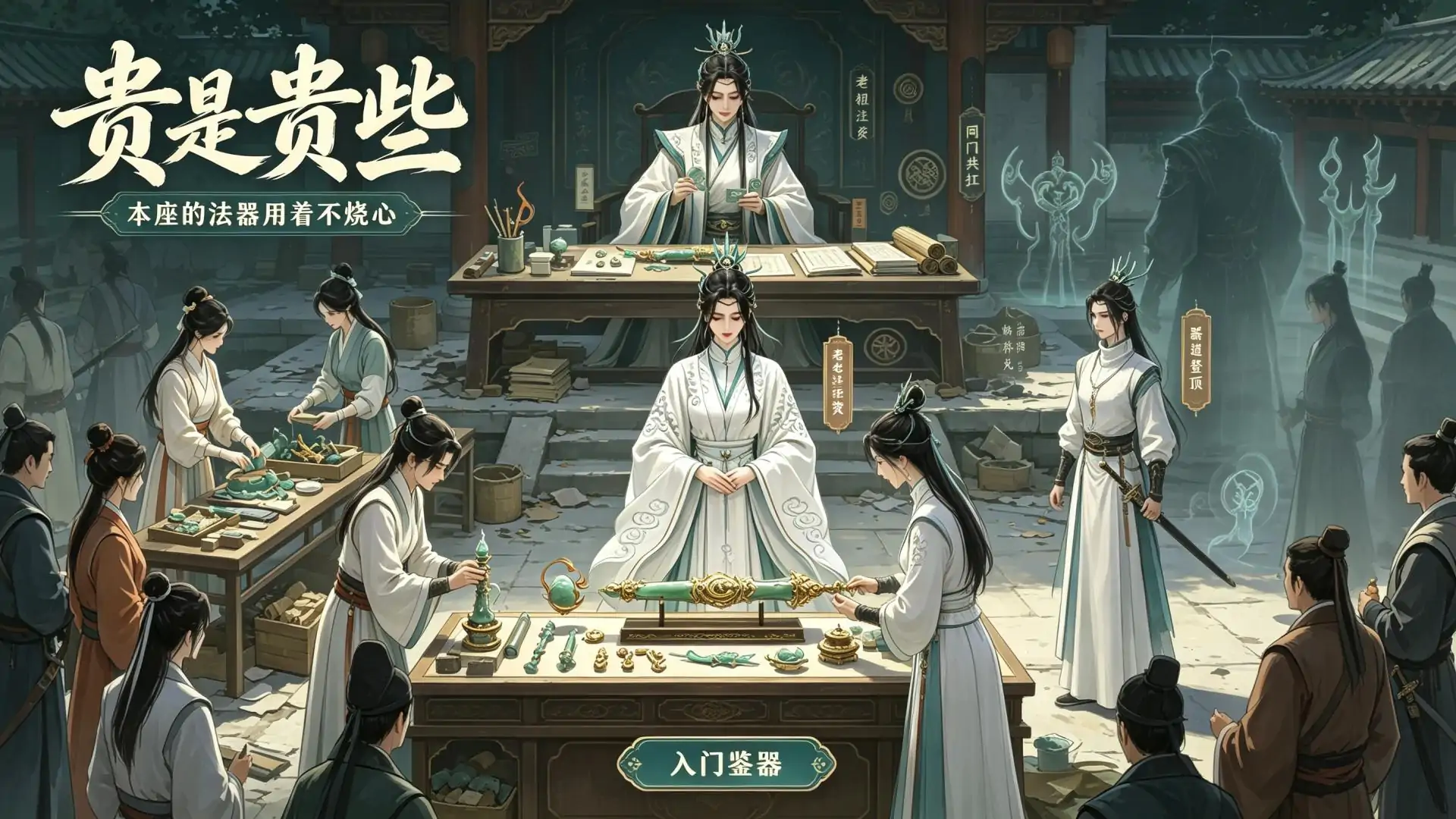贵是贵些，本座的法器用着不烧心