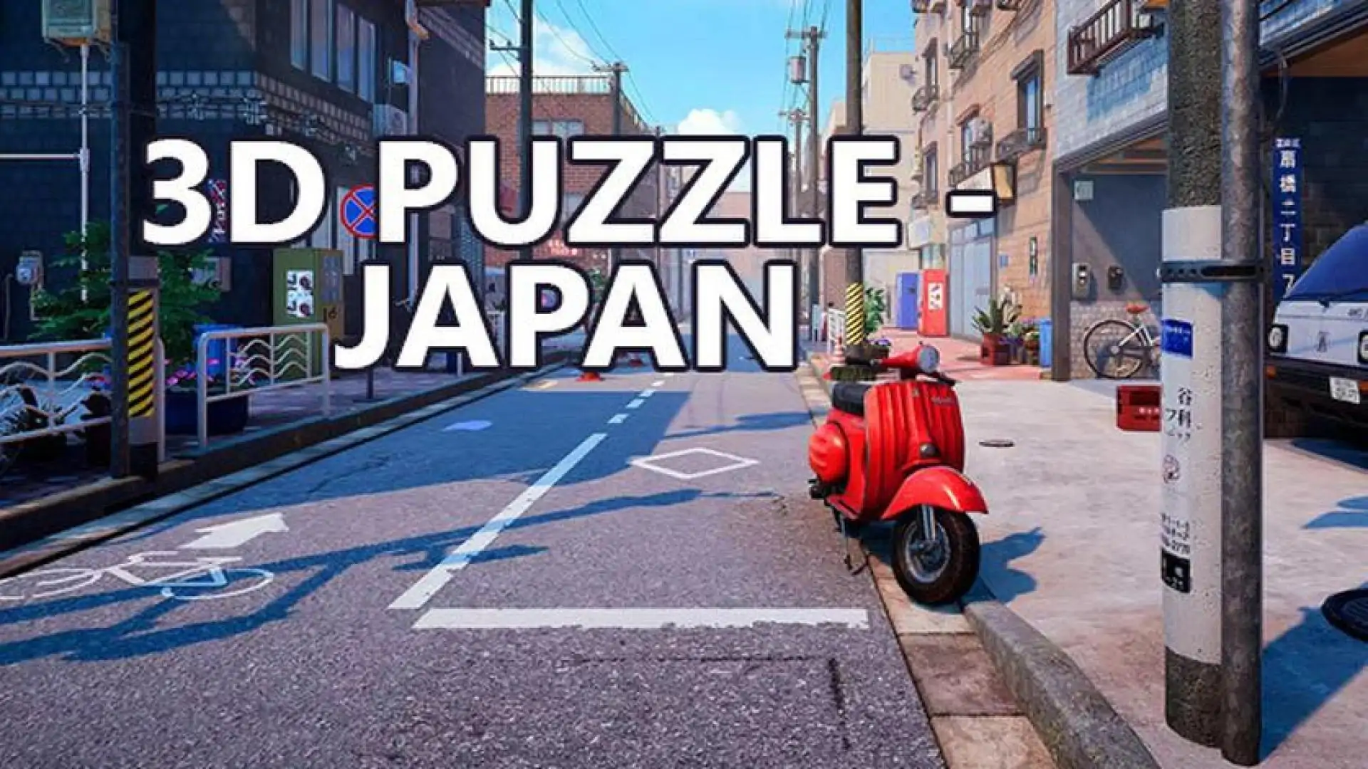 3D PUZZLE - Japan