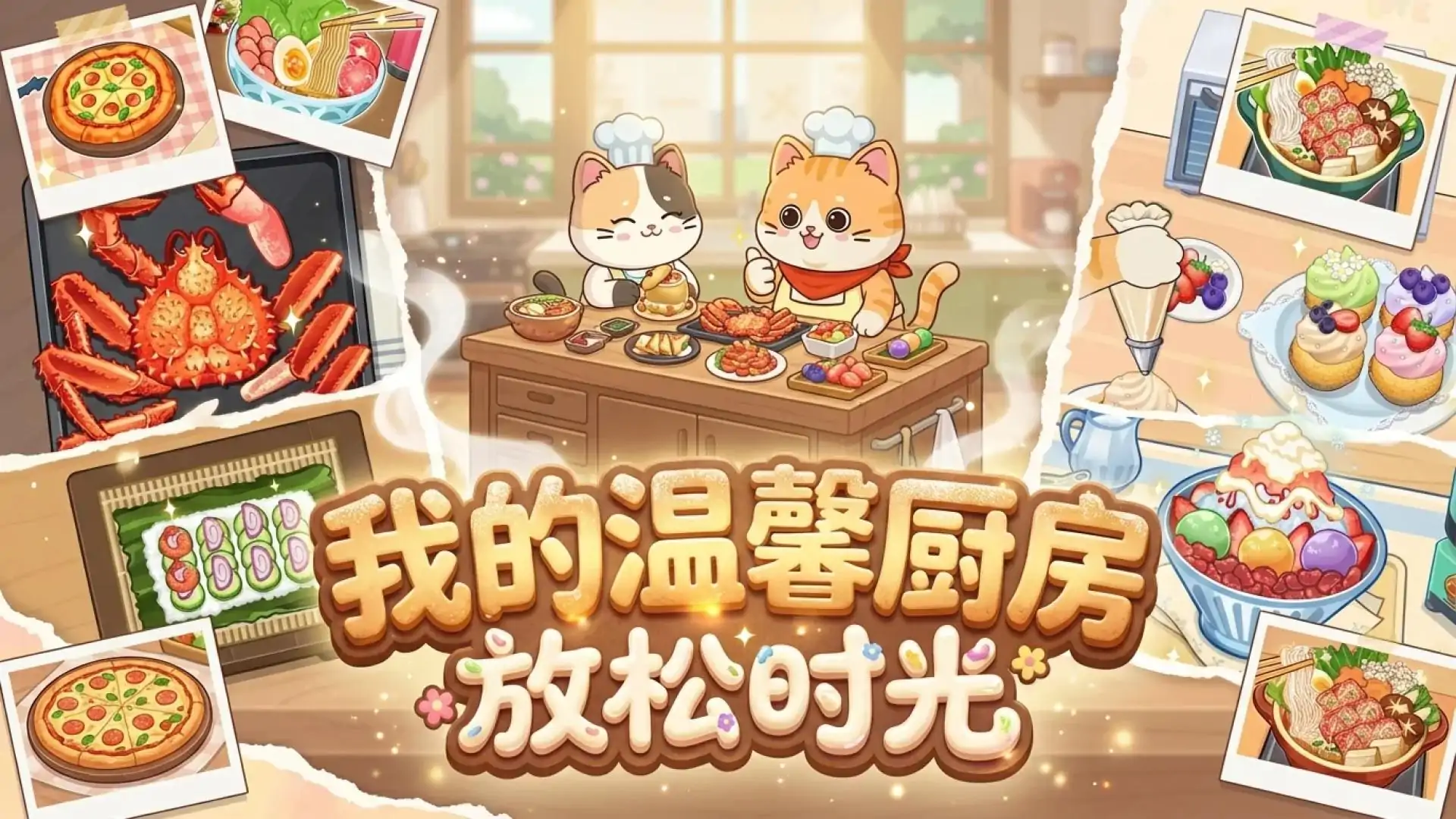 我的温馨厨房:放松时光