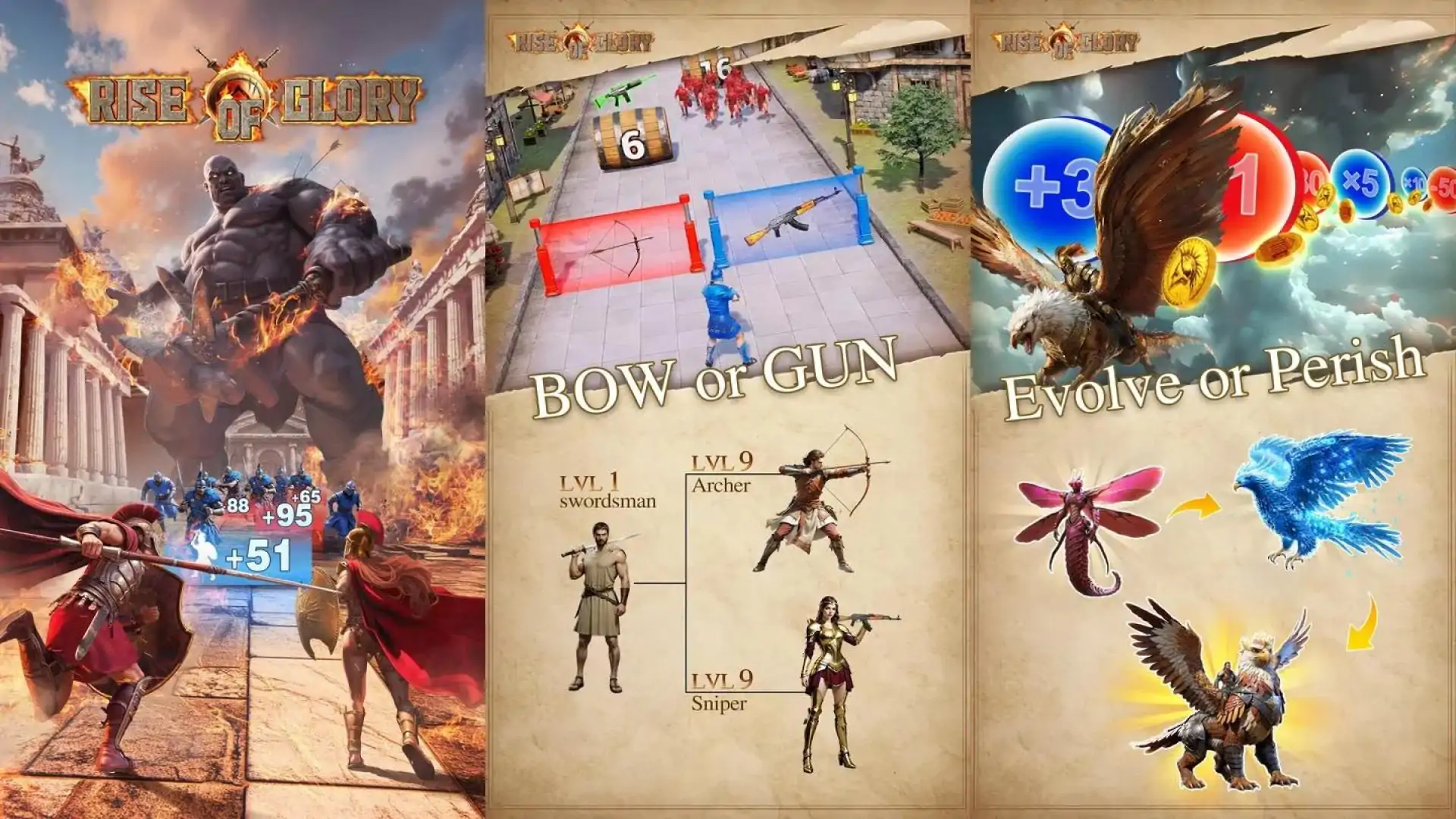 荣耀的崛起：战斗游戏