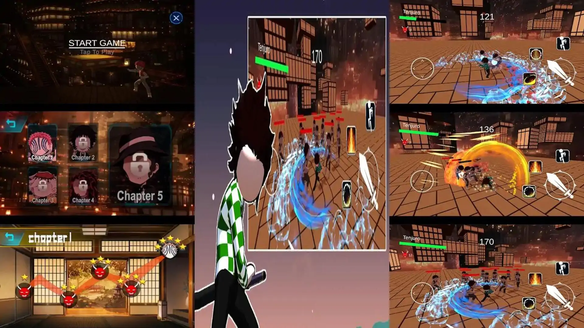 鬼灭之刃:无限城堡战斗