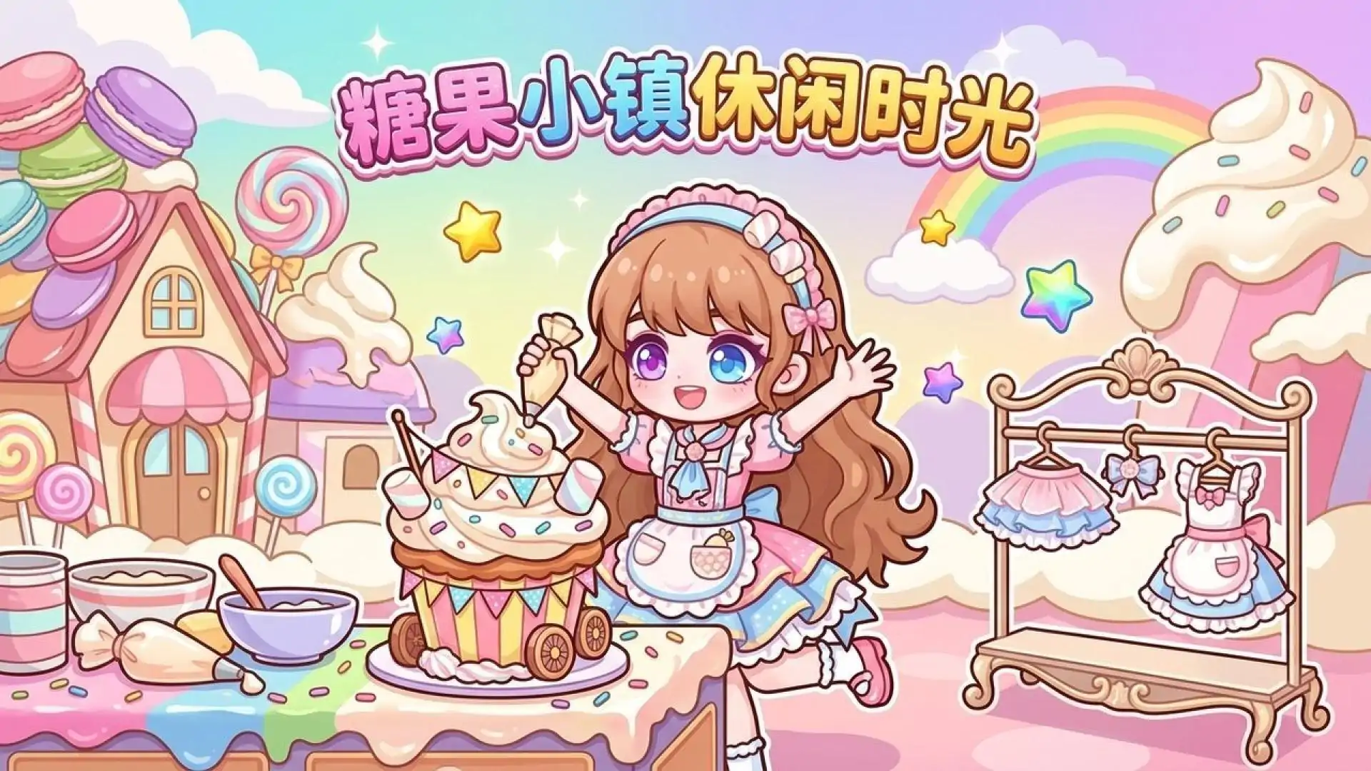 糖果小镇休闲时光