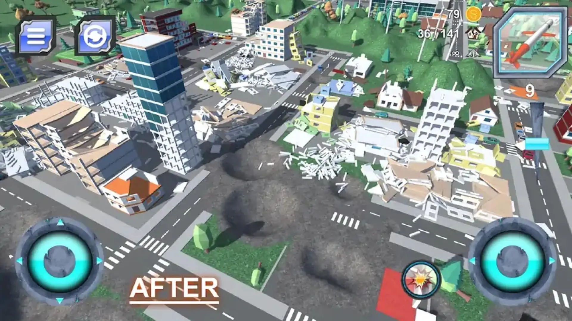 城市粉碎3D：核战争