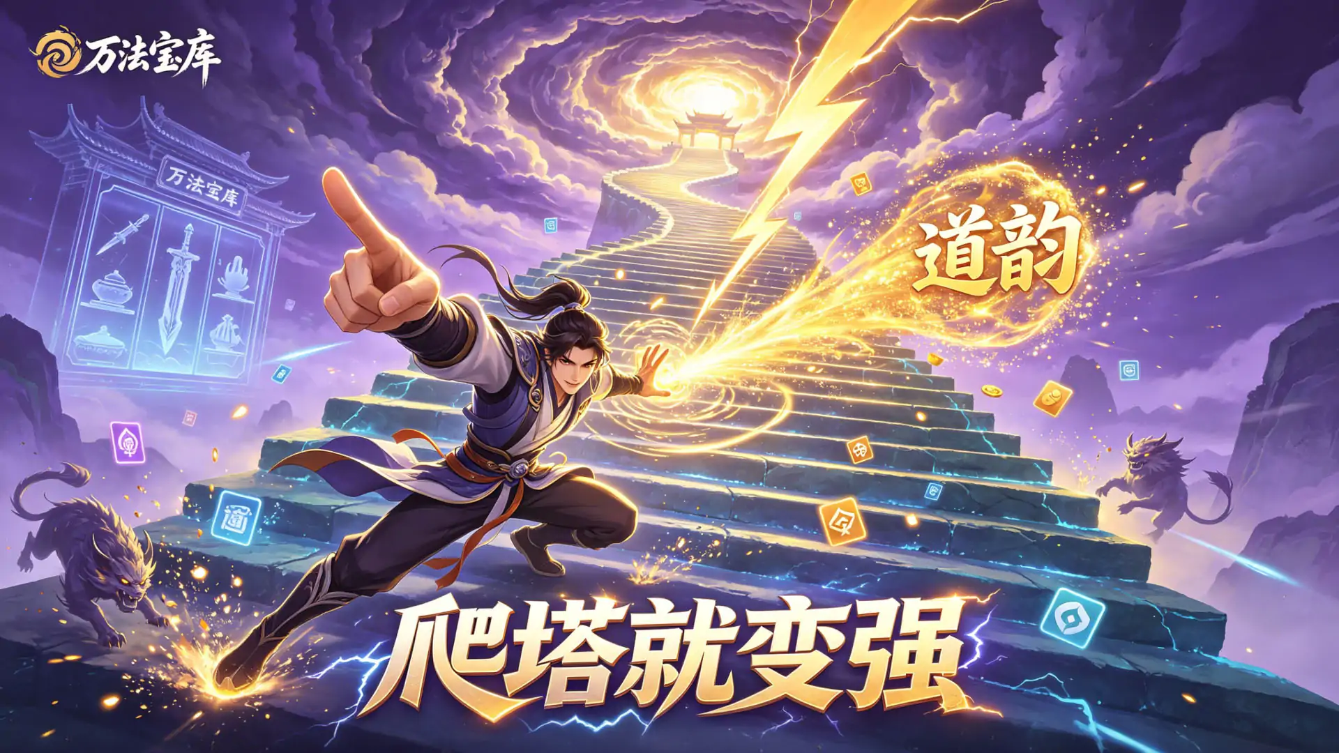 爬塔就变强