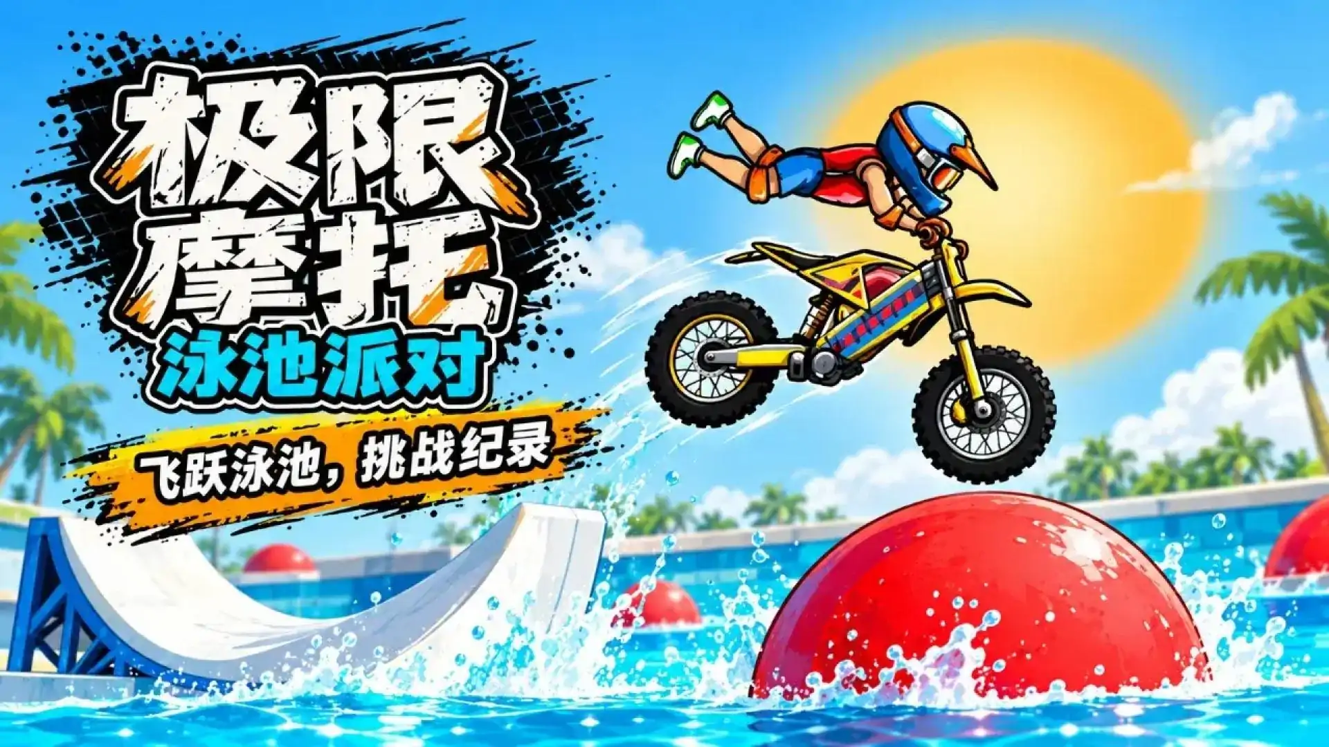 极限摩托-泳池派对