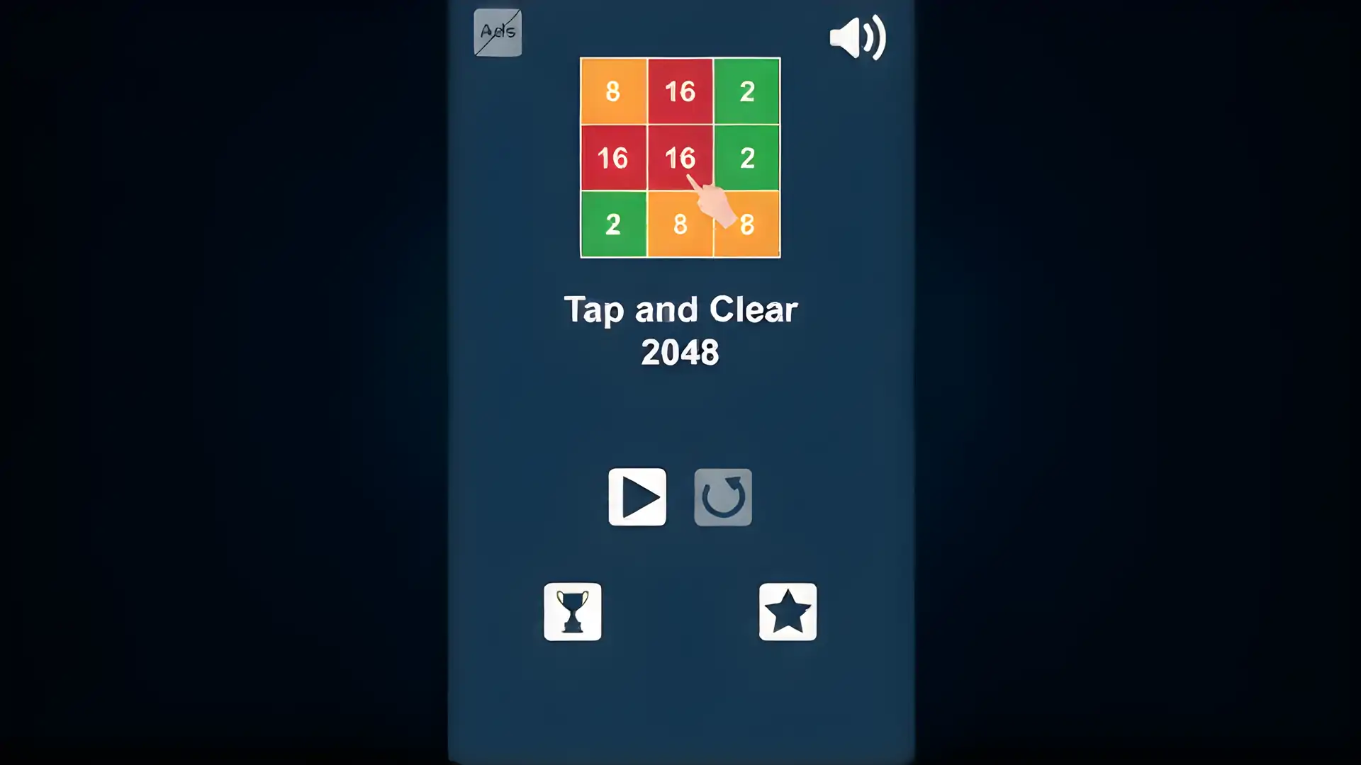 点击N清除号2048：相同的游戏