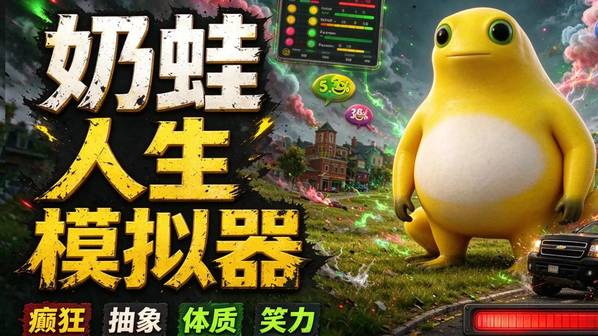 奶蛙人生模拟器（更新称号）