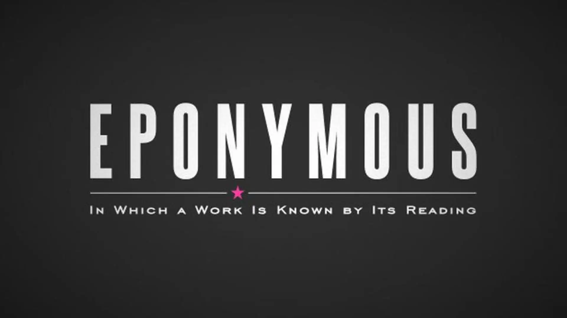 EPONYMOUS