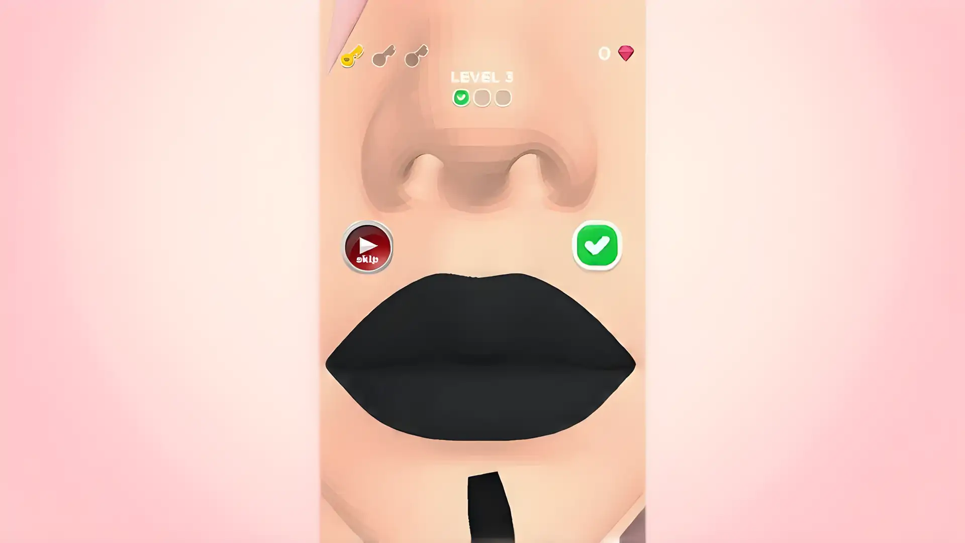 LipArt3D：着色艺术唇（Lipo）