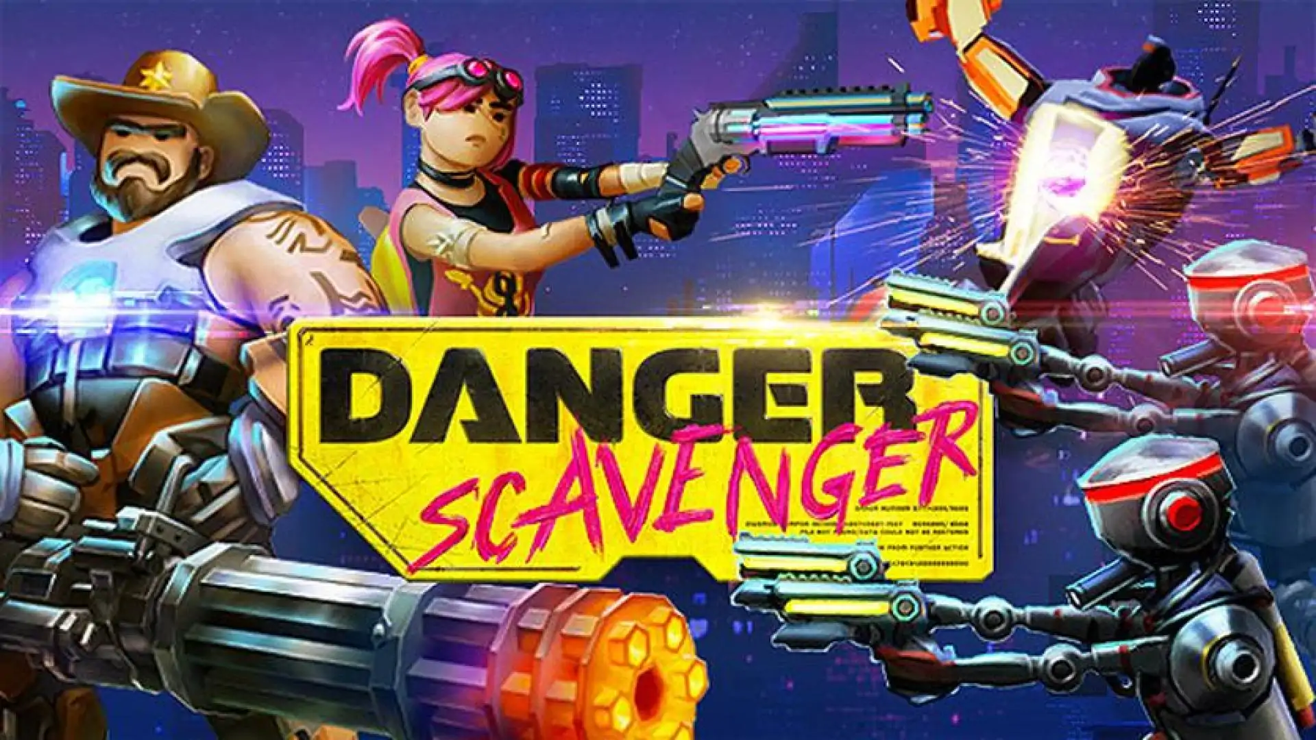 摩天机动队(Danger Scavenger)-赛博朋克风-3D动作闯关-肉鸽游戏