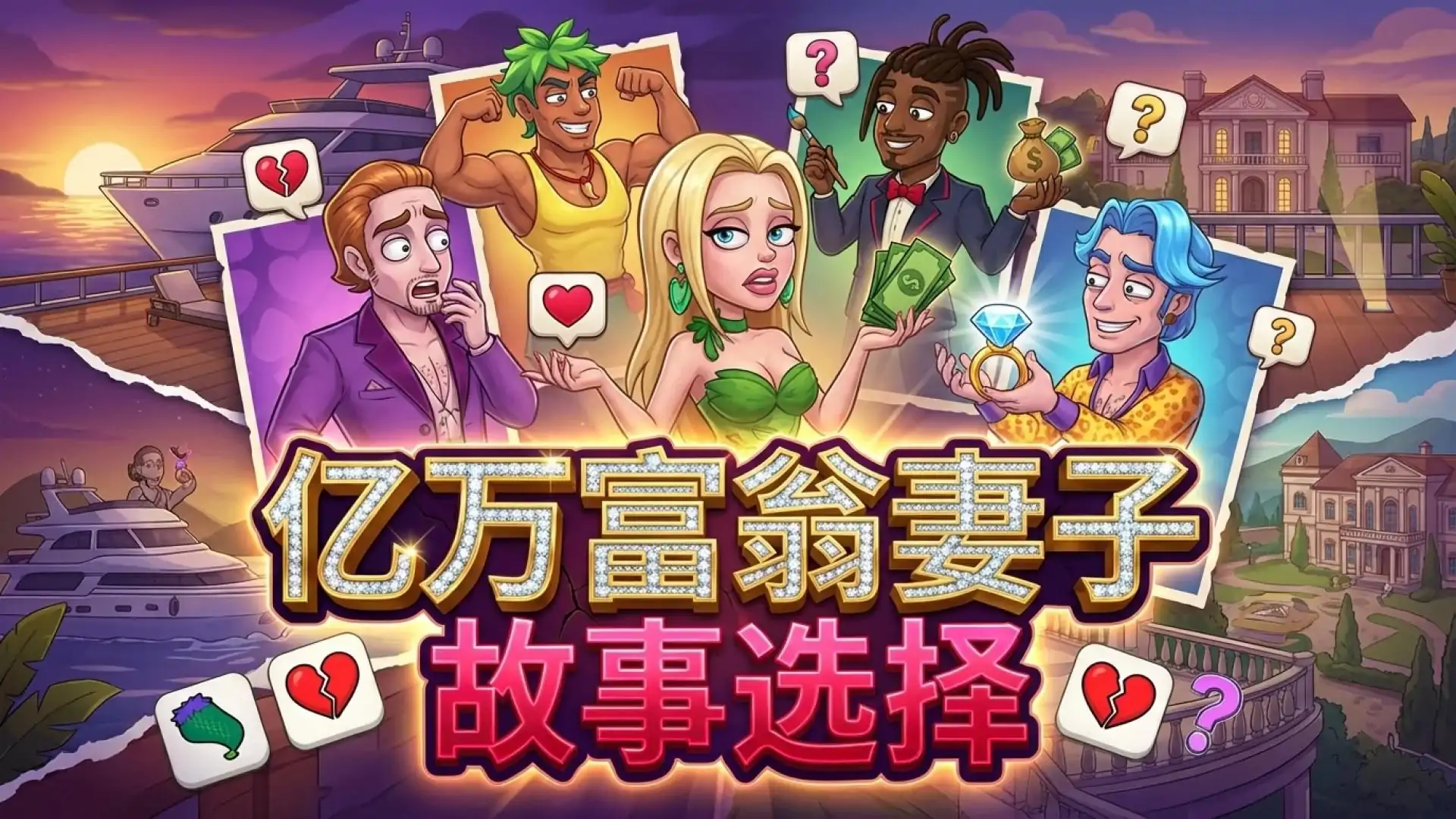 亿万富翁妻子：故事选择