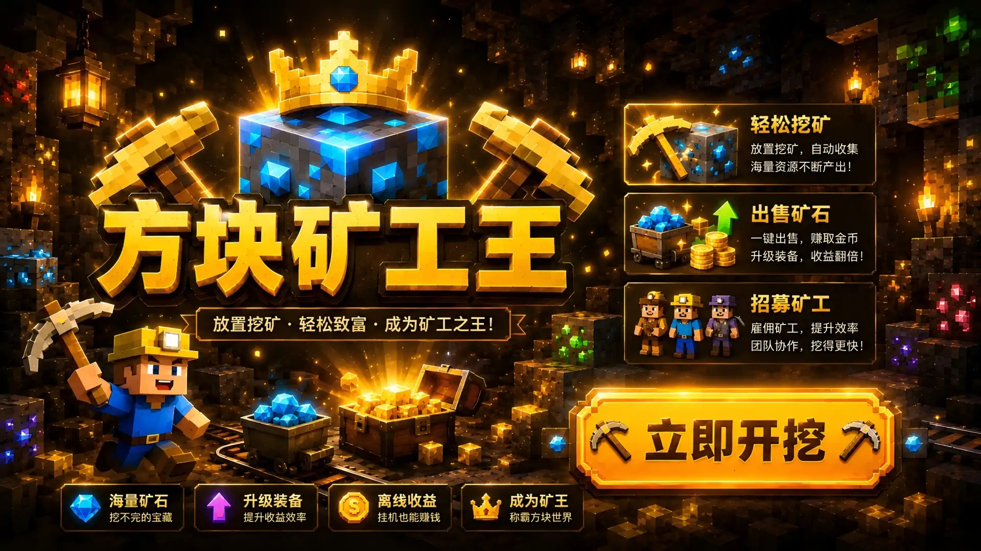 方块矿工王