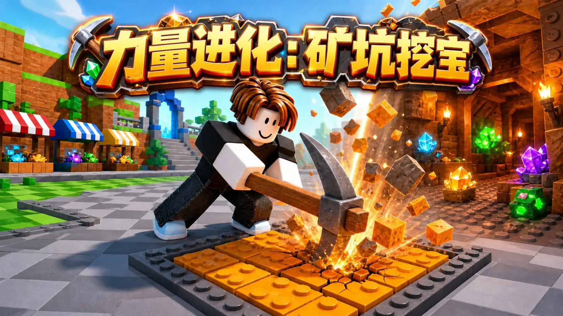 力量进化：矿坑挖宝