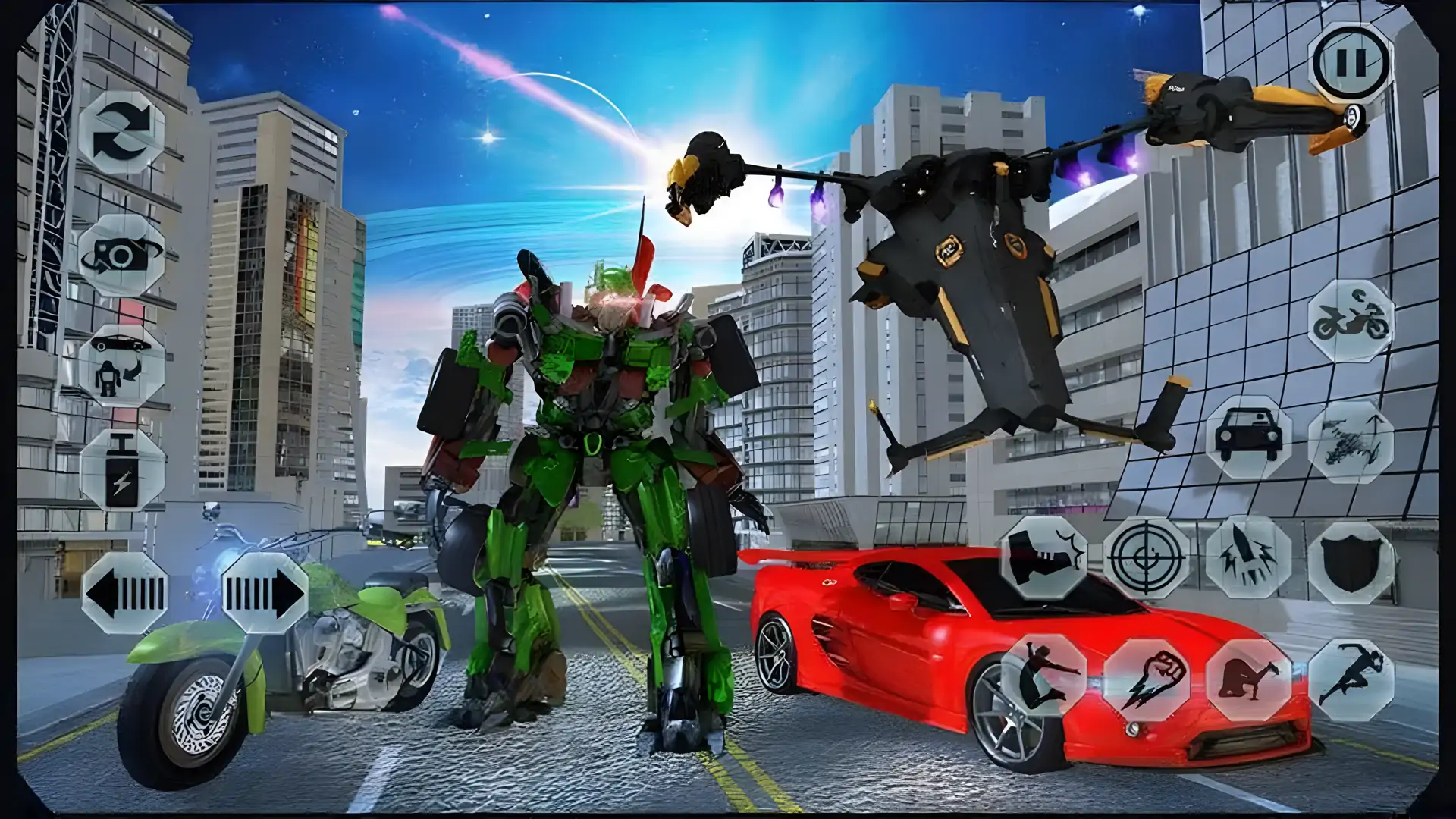 Super Monster Car Robot Transform