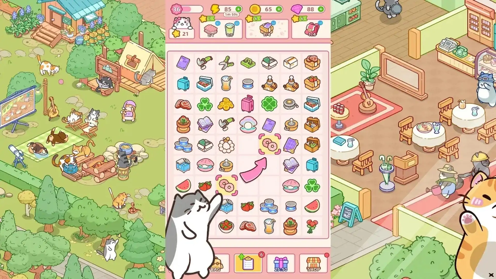 可爱的猫咪大厦：卡哇伊小猫