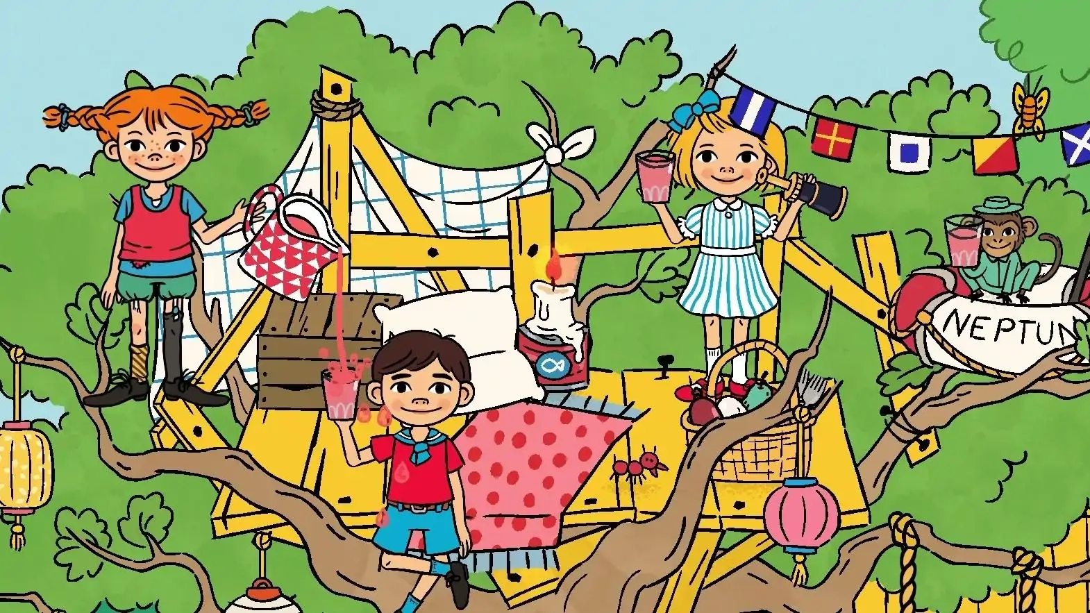 长袜子皮皮的世界