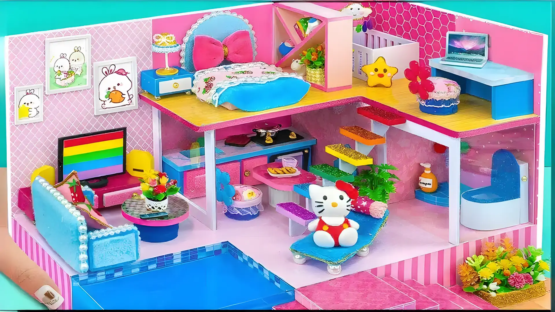 娃娃屋设计家庭游戏