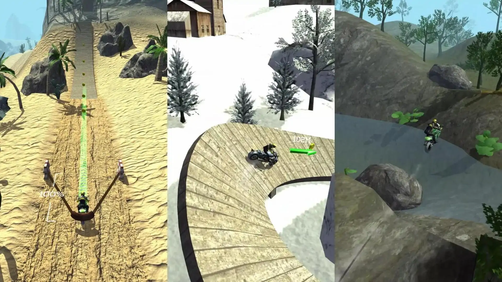 弹弓特技摩托手