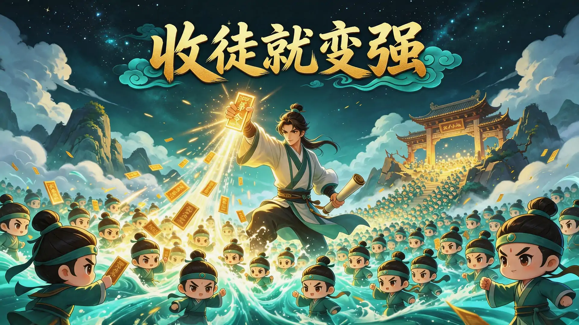 收徒就变强