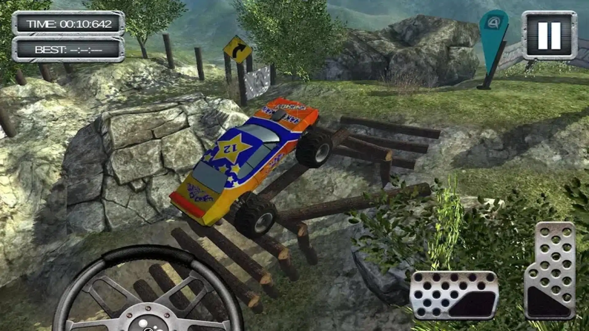 GraveDigger4x4爬坡3D