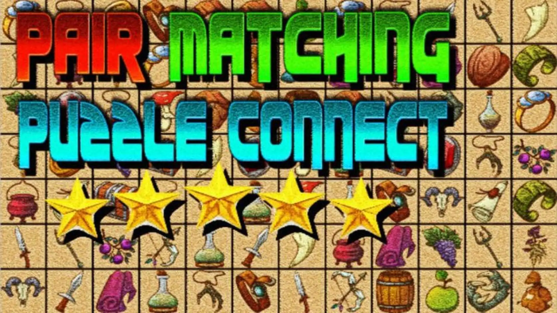 Pair Matching Puzzle Connect