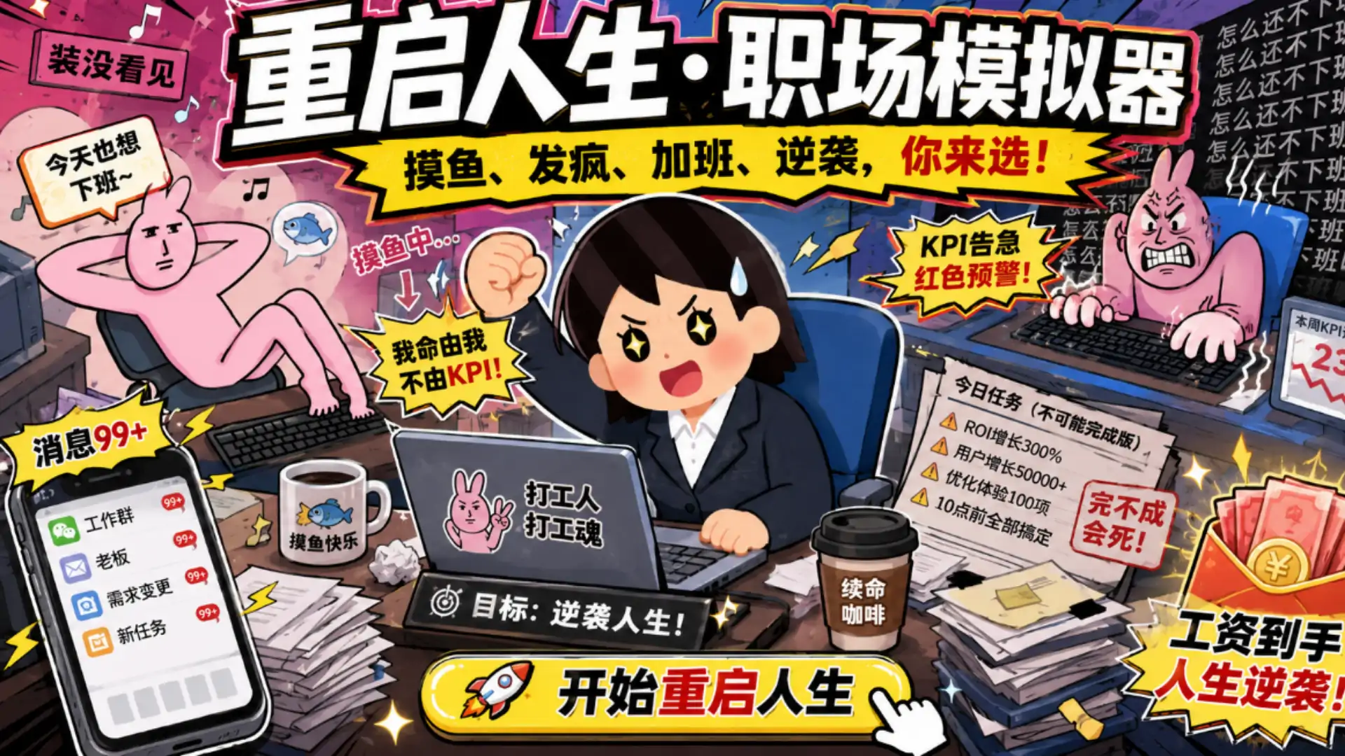 重启人生·职场模拟器