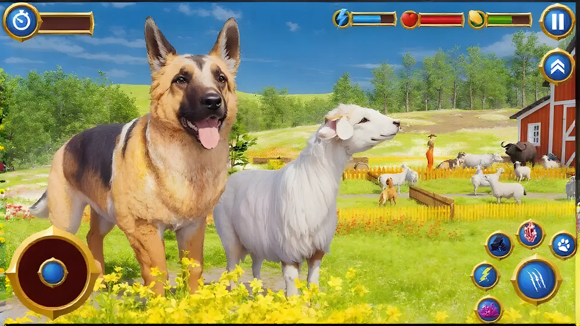 野生牧羊犬生活模拟3D